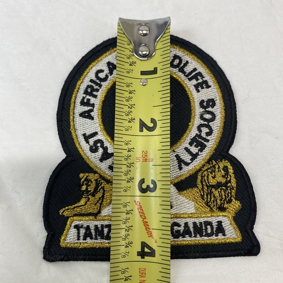 Souvenir Patch East African Wild Life Society Kenya Tanzania Uganda sew-on - Picture 3 of 4